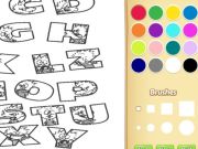 Spiel Alphabet Tier Malbuch für Kinder Online
