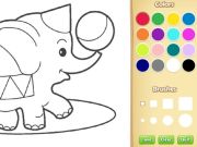Spiel Einfaches Tier Malbuch für Kinder Online