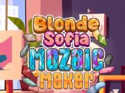 Spiel Blonde Sofia: Mozaic Maker Online