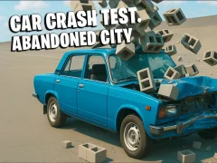 Car Crash Test Abandoned City – kostenloses Online-Spiel