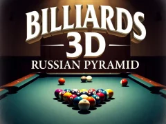 Billiards 3D Russian Pyramid – kostenloses Online-Spiel