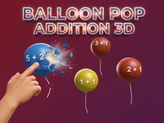 Balloon Pop Addition 3D – kostenloses Online-Spiel
