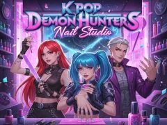 K Pop Demon Hunters Nail Studio – kostenloses Online-Spiel