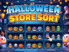 Halloween Store Sort – kostenloses Online-Spiel