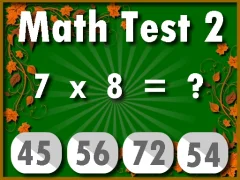 Math Test 2 – kostenloses Online-Spiel