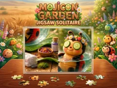 Mojicon Garden Jigsaw Solitaire! – kostenloses Online-Spiel