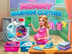 Mommy washing clothes – kostenloses Online-Spiel