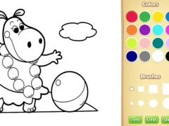 Baby Farm Animals Coloring Book for Kids – kostenloses Online-Spiel