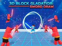 3D Block Gladiator: Sword Draw – kostenloses Online-Spiel