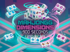 Mahjongg Dimensions 900 seconds – kostenloses Online-Spiel