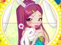 Winx bunny style: Round Puzzle – kostenloses Online-Spiel