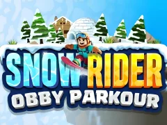 Snow Rider Obby Parkour – kostenloses Online-Spiel