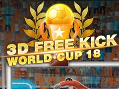 3D Free Kick World Cup 2018 – kostenloses Online-Spiel