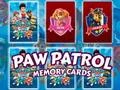 Paw Patrol Memory Cards – kostenloses Online-Spiel