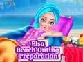 Elsa Beach Outing Preparation – kostenloses Online-Spiel