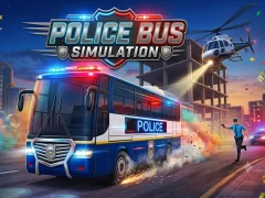 Police Bus Simulation – kostenloses Online-Spiel
