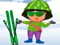 Dora Ski Dress up – kostenloses Online-Spiel