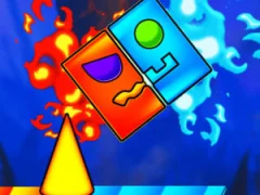 Fire And Water Geometry Dash – kostenloses Online-Spiel