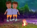 Twins Escape From Night Forest – kostenloses Online-Spiel