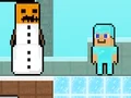 Noob vs Pro Snowman – kostenloses Online-Spiel