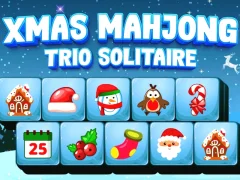 Xmas Mahjong Trio Solitaire – kostenloses Online-Spiel