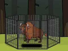 Rescue the Bison from Cage – kostenloses Online-Spiel