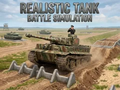 Realistic Tank Battle Simulation – kostenloses Online-Spiel