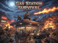 Gas station survival – kostenloses Online-Spiel
