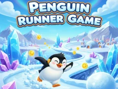 Penguin Runner Game – kostenloses Online-Spiel