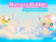 Memory Bubble: Japanese Kana – kostenloses Online-Spiel