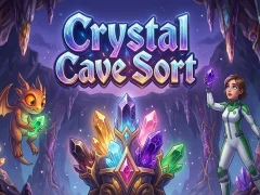 Crystal Cave Sort – kostenloses Online-Spiel