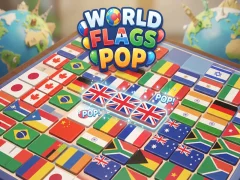 World Flags Pop – kostenloses Online-Spiel
