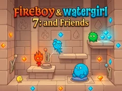 Fireboy & Watergirl 7: and Friends – kostenloses Online-Spiel