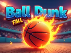 Ball Dunk Fall – kostenloses Online-Spiel