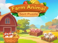 Farm Animal Sort Puzzle – kostenloses Online-Spiel