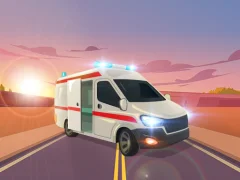 Ambulance Traffic Drive – kostenloses Online-Spiel