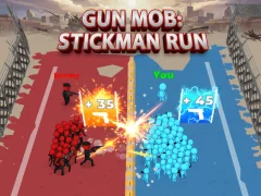 Gun Mob: Stickman Run – kostenloses Online-Spiel