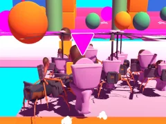 Fall Skibidi Toilet – kostenloses Online-Spiel