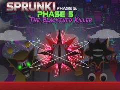 Sprunki Phase 5: The Blackened Killer – kostenloses Online-Spiel
