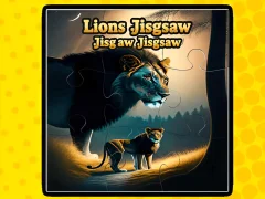 Lions Jigsaw Jigsaw – kostenloses Online-Spiel