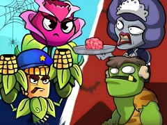 Plants Vs Zombies - Merge Defense – kostenloses Online-Spiel
