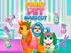 Funny Pet Haircut – kostenloses Online-Spiel