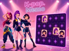 K-pop. Memo – kostenloses Online-Spiel