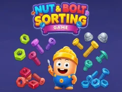 Nuts & Bolt Sorting Game – kostenloses Online-Spiel