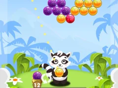 Bubble Shooter Raccoon – kostenloses Online-Spiel