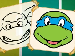 Ninja Turtles Coloring Book – kostenloses Online-Spiel