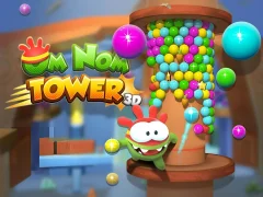 Om Nom Tower 3D – kostenloses Online-Spiel