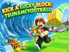 Kick a Lucky Block: Tsunami Football – kostenloses Online-Spiel