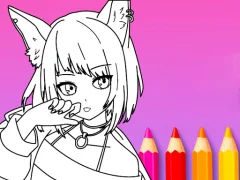Anime Manga Coloring Book – kostenloses Online-Spiel