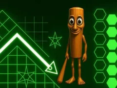 Tung Tung Sahur in Geometry Dash – kostenloses Online-Spiel